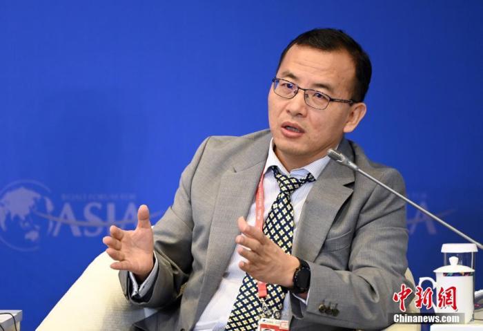 4月19日，博鰲亞洲論壇2021年年會“工業(yè)互聯(lián)網(wǎng)與數(shù)字化轉型”分論壇在海南博鰲舉行，華為技術有限公司公司戰(zhàn)略部總裁張文林出席并參與討論。 <a target='_blank' href='http://www.chinanews.com/'>中新社</a>記者 侯宇 攝