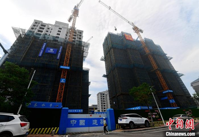 資料圖：開發建設中的房地產樓盤。 <a target='_blank' href='http://www.chinanews.com/'>中新社</a>記者 張斌 攝