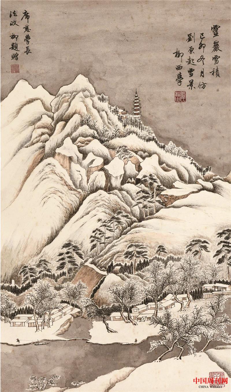 圖4，張庭濟書畫（靈巖雪積）.jpg